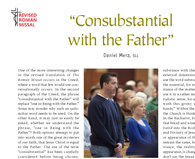 Consubstantial